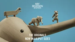 Kay Bojesen Figurer & Skulpturer>Sampak liliput eg 3 stk.