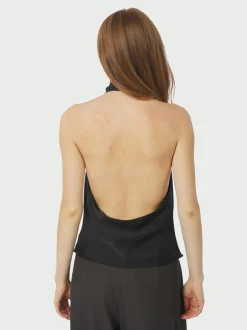 Outlet Sania Heavy Satin Top Dame Fest