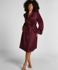 Satin Fleece Bathrobe-Hunkemöller Best