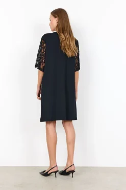 Clearance SC-BANU 272 Kjole Sort Dame Kjoler