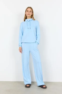 SC-BANU 280 Sweatshirt Lyseblå-soyaconcept Clearance