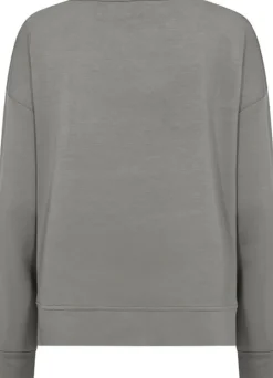 Dame soyaconcept Sweatshirts & Sweatpants>SC-BANU 164 Sweatshirt Støvet Grøn