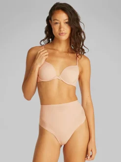 SCULPTED FIRM MESH THONG-Calvin Klein Sale