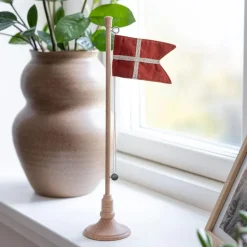 Børn Sebra Festpynt>Fødselsdags bordflag, træ