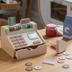 kasseapparat, træ-Sebra Best