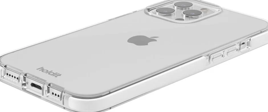 Dame HoldIt Tech Covers>Seethru Case iPhone 13 Pro Max White