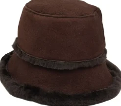 Dame Lovelies Hatte & Huer>SEMERU - DOUBLE FACE SHEARLING BUCKET HAT