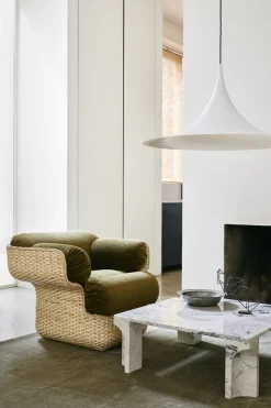 Semi pendel white 60 cm.-Gubi Discount