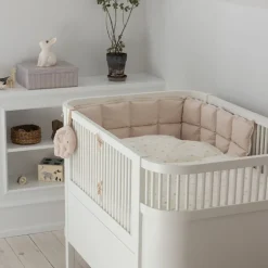 Sengerand, kapok, halv længde, birchbark rose-Sebra Discount