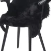 NATURES Collection Skind>Sheepskin, Long-wool Black