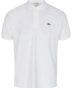 Lacoste Poloer>SHORT SLEEVED RIBBED COLLAR SHIRT