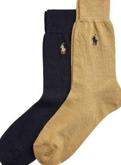 Polo Ralph Lauren Strømper>Signature Pony Trouser Sock 2-Pack