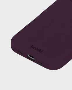 Silicone Case iPhone 16 Pro Deep Plum-HoldIt New