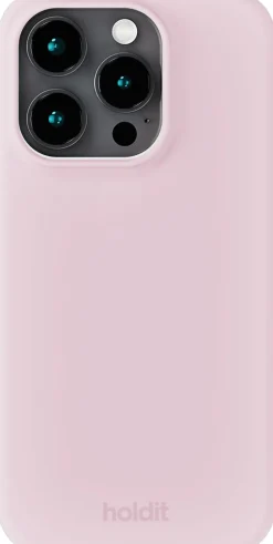 Dame HoldIt Tech Covers>Silicone Case iPhone 15 Pro Pale Pink