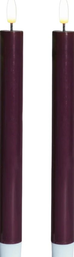 Clearance Sille lak krone 2 stk sæt Elektriske Julelys