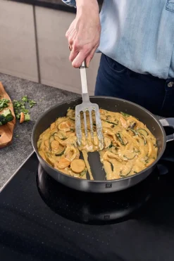 Discount Simplify Stegepande, 28 cm, 18/10 rustfrit stål, Keramisk be Gryder & Pander