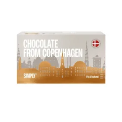 Discount Simply® CHOCOLATE FROM COPENHAGEN chokoladeæske (180g) Chokolade