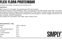 Clearance Simply® FLEXI FLORA Proteinbar (40g) Chokolade