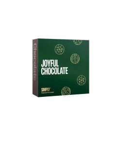 Online Simply® JOYFUL CHOCOLATE chokoladeæske (500g) Søde Sager|Chokoladekurve