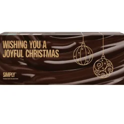 Simply Chocolate Søde Sager|Chokoladekurve>Simply® JOYFUL CHRISTMAS chokoladeæske (500g)