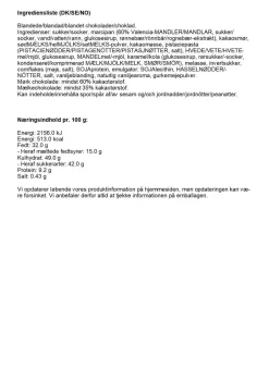 Simply® MERRY CHOCOLATE HEART chokoladeæske (200g)-Simply Chocolate Discount