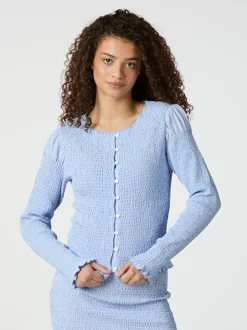 Best Sirine Smock Blouse Dame Bluser & Skjorter|Strik