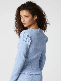 Best Sirine Smock Blouse Dame Bluser & Skjorter|Strik