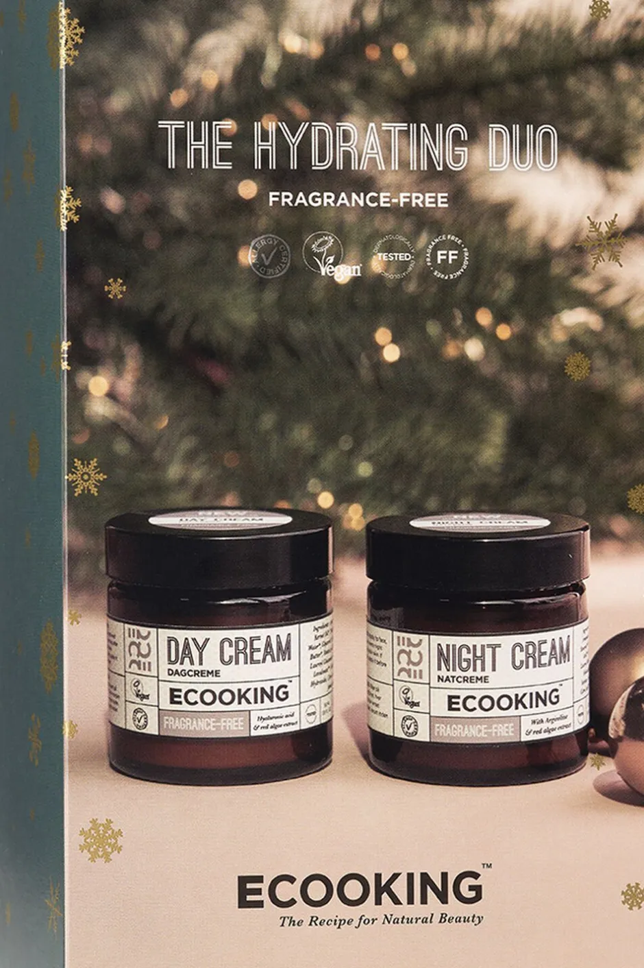 ECOOKING Sæt Til Herre|Sæt Til Herre>Skincare Fragrance Free - Wooden Julegaveæske