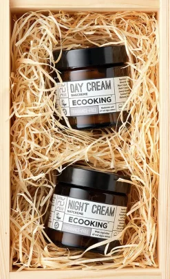 ECOOKING Sæt Til Herre|Sæt Til Herre>Skincare Fragrance Free - Wooden Julegaveæske