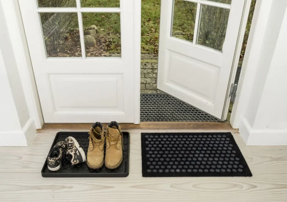 Tica Copenhagen Gulvtæpper>Skobakke i gummi 48x38 cm.