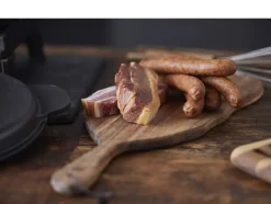 Skære-/serveringsbræt 44x22,7x1,5 cm Akacietræ-Holm Discount