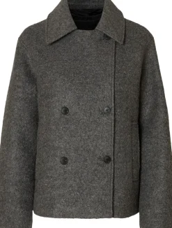 New SLFALMA BOUCLE WOOL BLEND JACKET NO Dame Jakker & Frakker