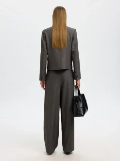 SLFFITTED CAMILLA SHORT BLAZER-Selected Outlet