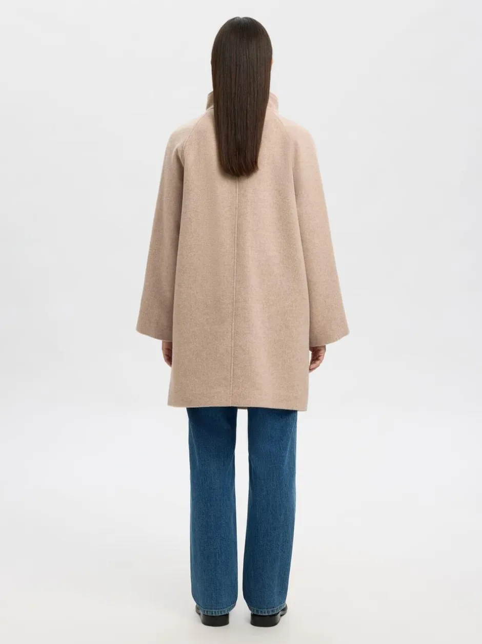 SLFVINNI WOOL BLEND COAT NOOS-Selected Clearance