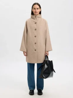 SLFVINNI WOOL BLEND COAT NOOS-Selected Clearance