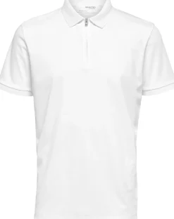 SLHFAVE ZIP SS POLO NOOS-Selected Sale