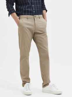 SLHSLIM-NEW MILES 175 FLEX CHINO W-Selected Best