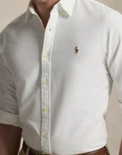 New Slim Fit Oxford Shirt Skjorter