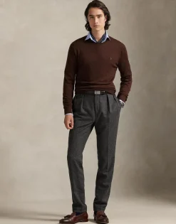 Slim Fit Washable Wool Crewneck Sweater-Polo Ralph Lauren Best