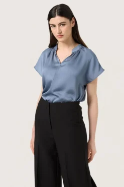 Dame Soaked in Luxury Bluser & Skjorter>SLParis Top