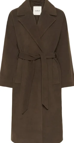 Online SLRubie Belted Coat Dame Jakker & Frakker