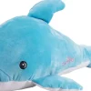 Børn Soft Buddies Bamser>SOFT BUDDIE BLUE DOLPHINE
