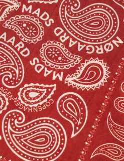 Dame Mads Nørgaard - Copenhagen Halstørklæder & Tørklæder>Soft Cotton Paisley Scarf Solid