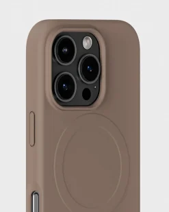 Hot Soft Magsafe Case iPhone 16 Pro Max Mocha Brown Dame Tech Covers