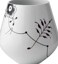 Best Sort Mega Riflet 20,5 cm. vase Vaser & Urtepotteskjulere