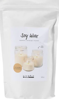 Soyavoks, Til lys i beholdere, 500g.-Creativ Company Sale