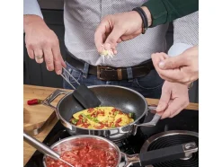 Spatel/dejskraber 26 cm Stål/Sort-Rösle Hot