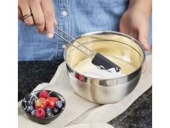 Rösle Bageartikler|Julebag>Spatel/dejskraber smal 20 cm Stål/Sort