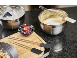 Rösle Bageartikler|Julebag>Spatel/dejskraber smal 26 cm Stål/Hvid