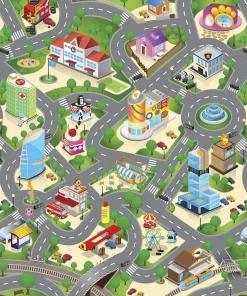 Børn Speed Car Legetøjsbiler & Transportmidler>SPEED CITY LEGEMÅTTE 120c